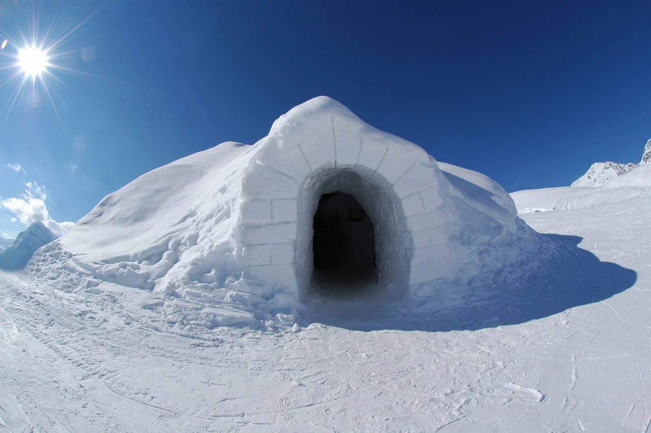 Iglu-Dorf Davos-Klosters, Davos, Switzerland